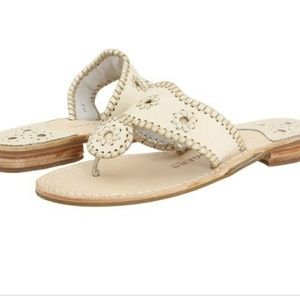 Jack Rogers Navajo Sandals - Cream